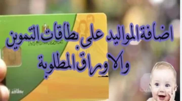 بشرى للمواطنين.. خطوات إضافة مواليد التموين 2025 عبر بوابة مصر الرقمية 1